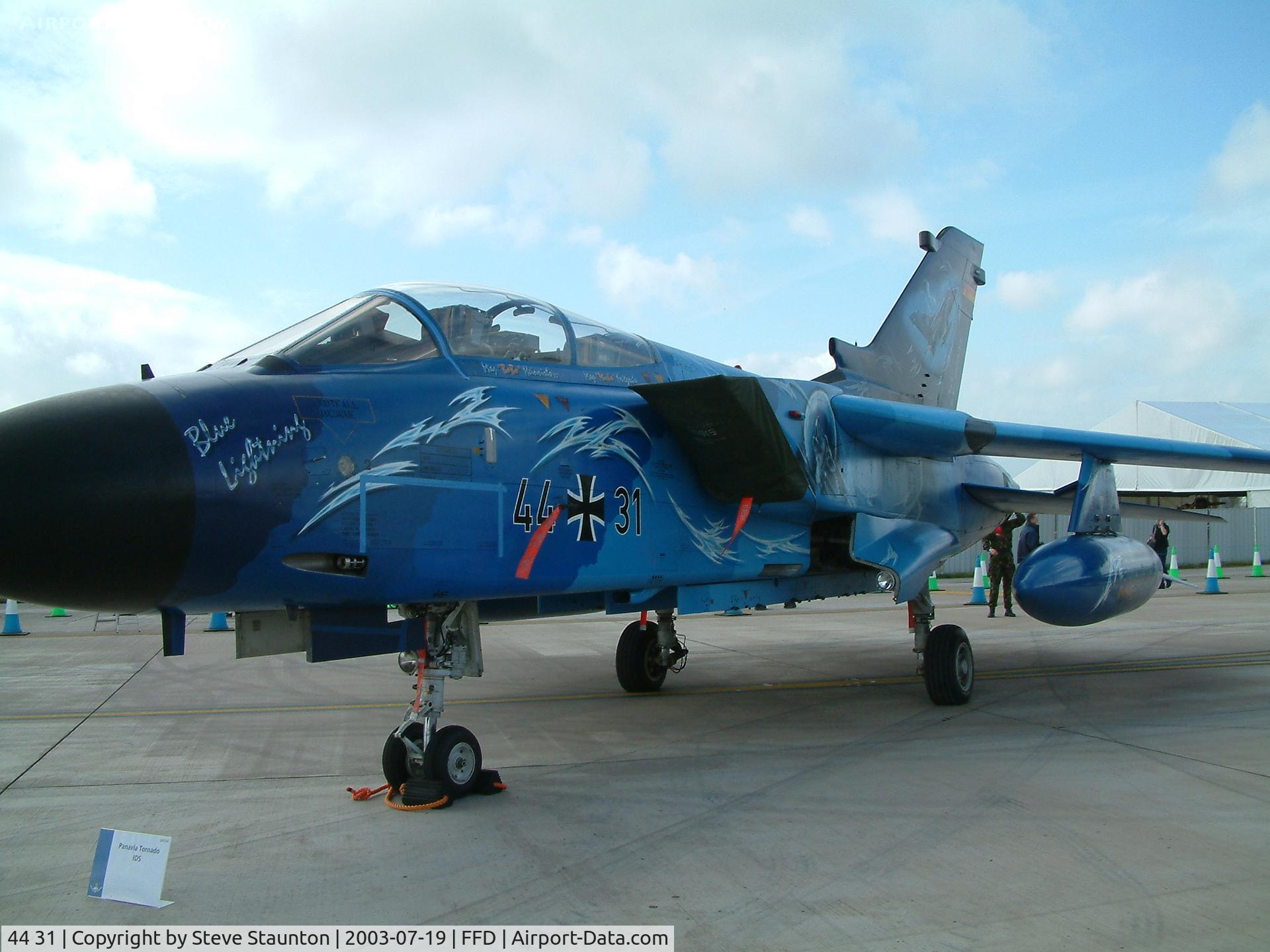 44 31, Panavia Tornado IDS C/N 332/GS092/4131, Royal International Air Tattoo 2003