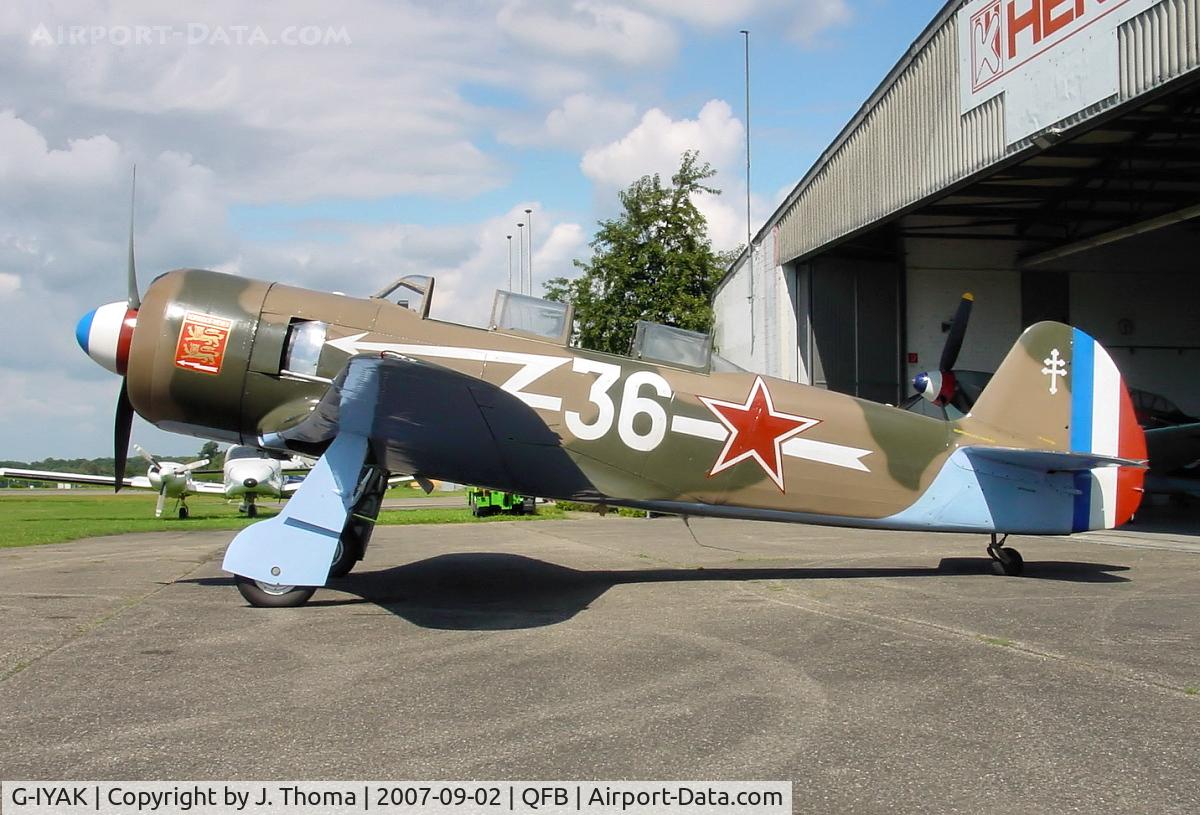 G-IYAK, 1955 Let C-11 (Yak-11) C/N 171103, Yakovlev YAK-11