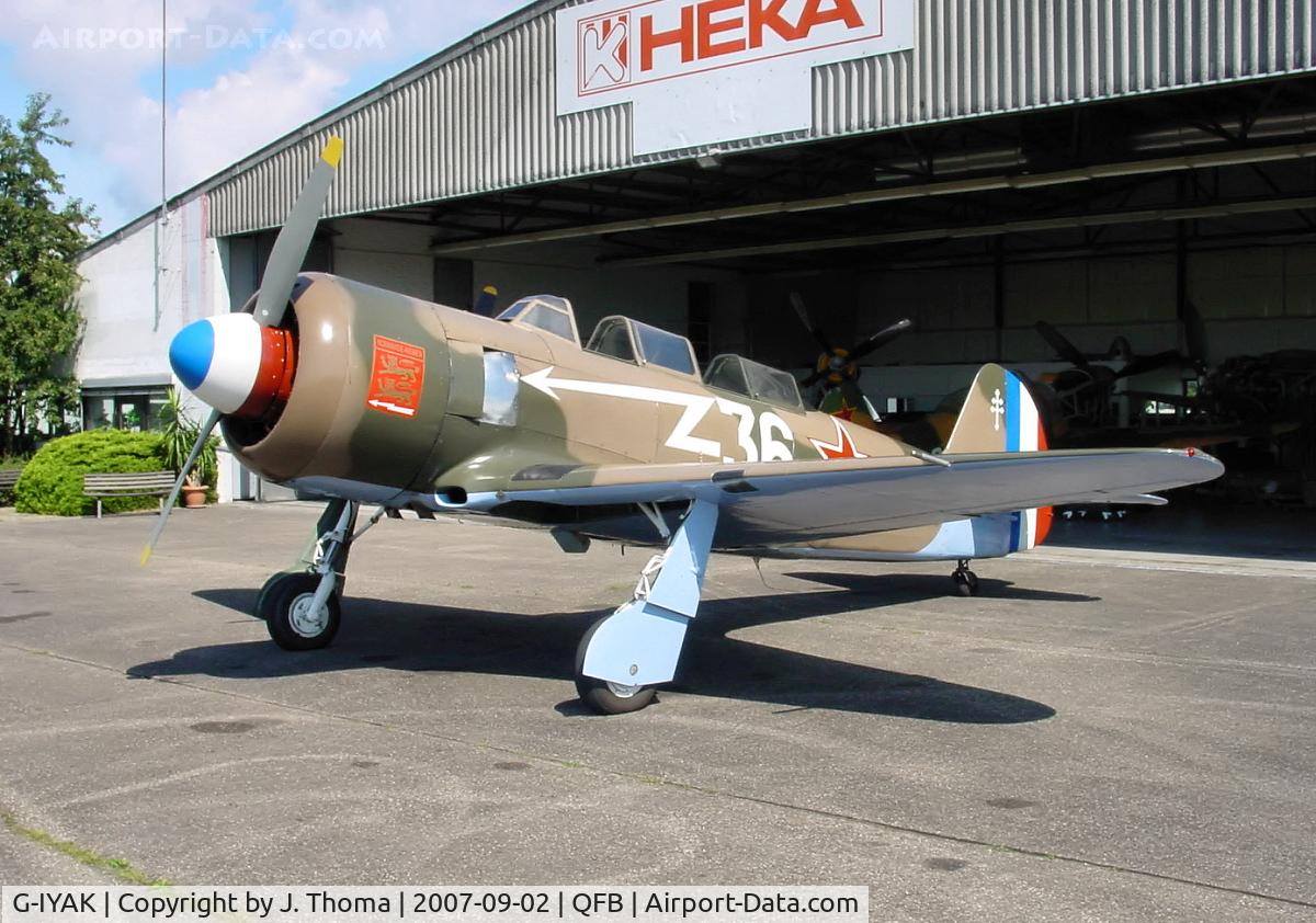G-IYAK, 1955 Let C-11 (Yak-11) C/N 171103, Yakovlev YAK-11