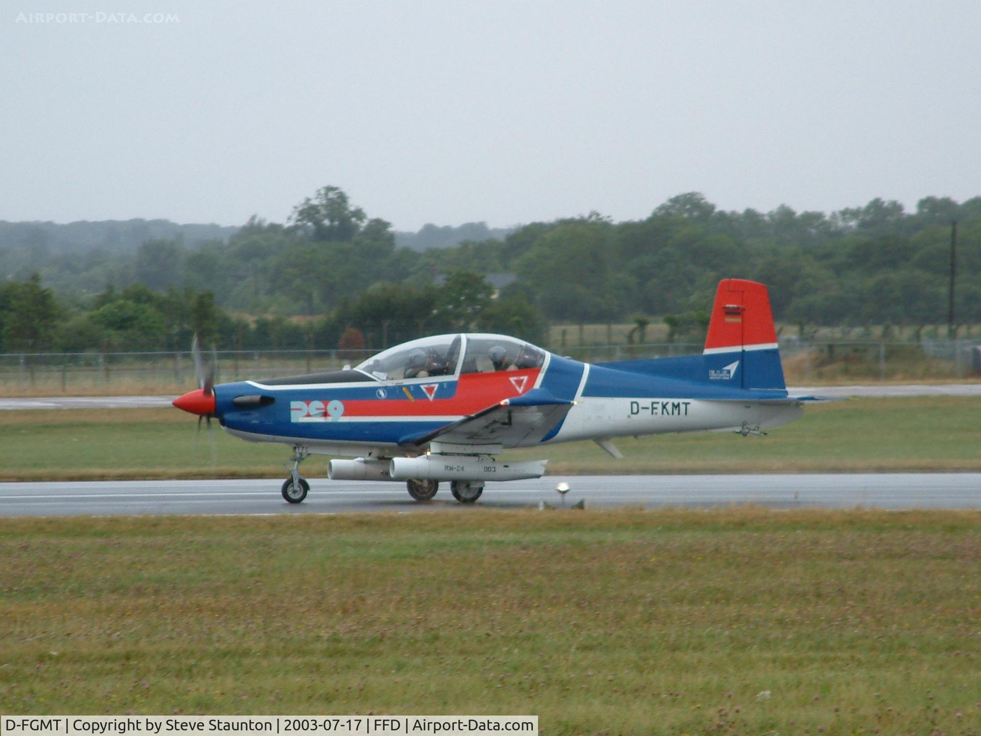 D-FGMT, Pilatus PC-9/B C/N 170, Royal International Air Tattoo 2003
