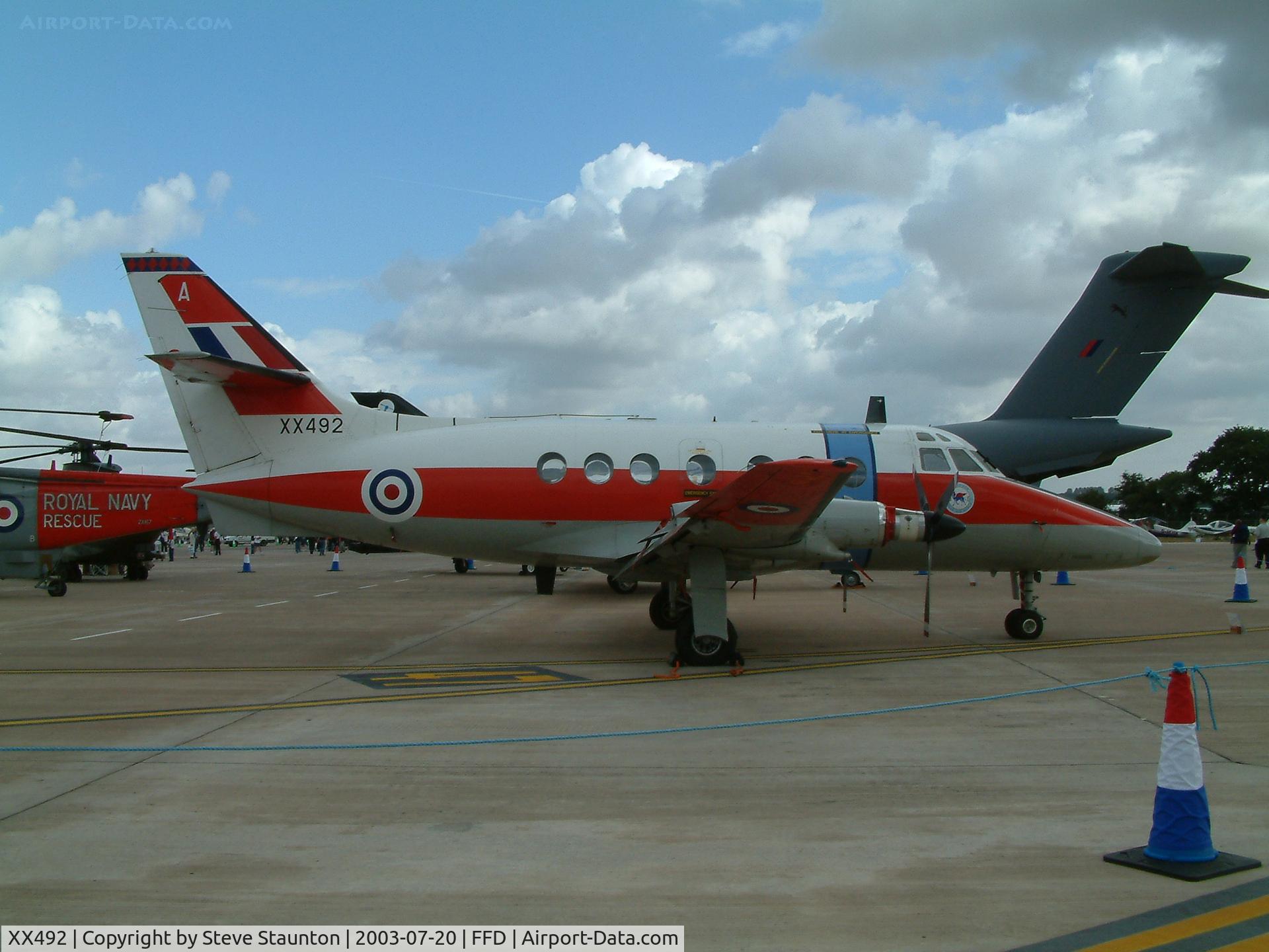 XX492, Scottish Aviation HP-137 Jetstream T.1 C/N 274, Royal International Air Tattoo 2003