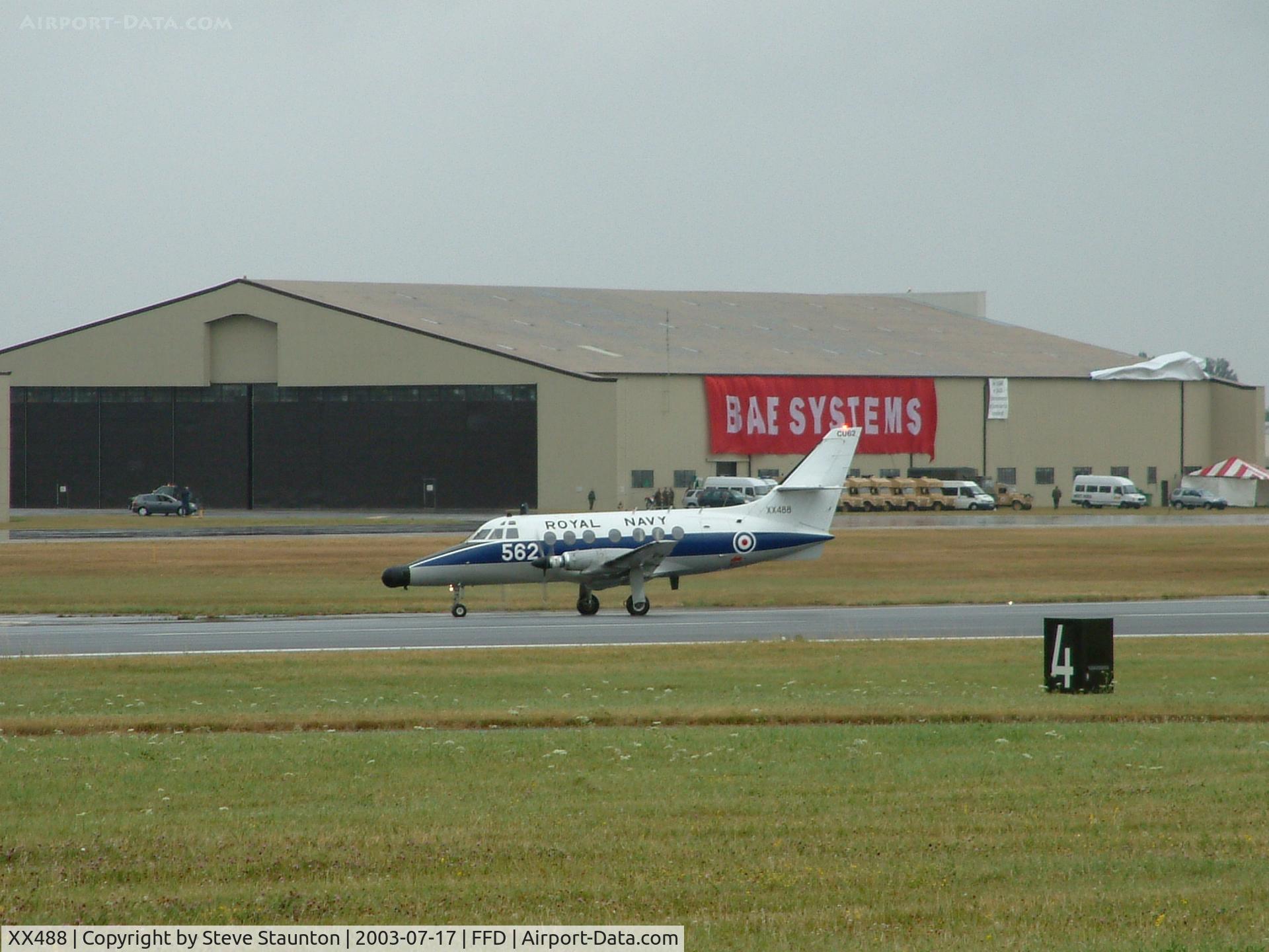 XX488, 1974 Scottish Aviation HP-137 Jetstream T.2 C/N 267, Royal International Air Tattoo 2003