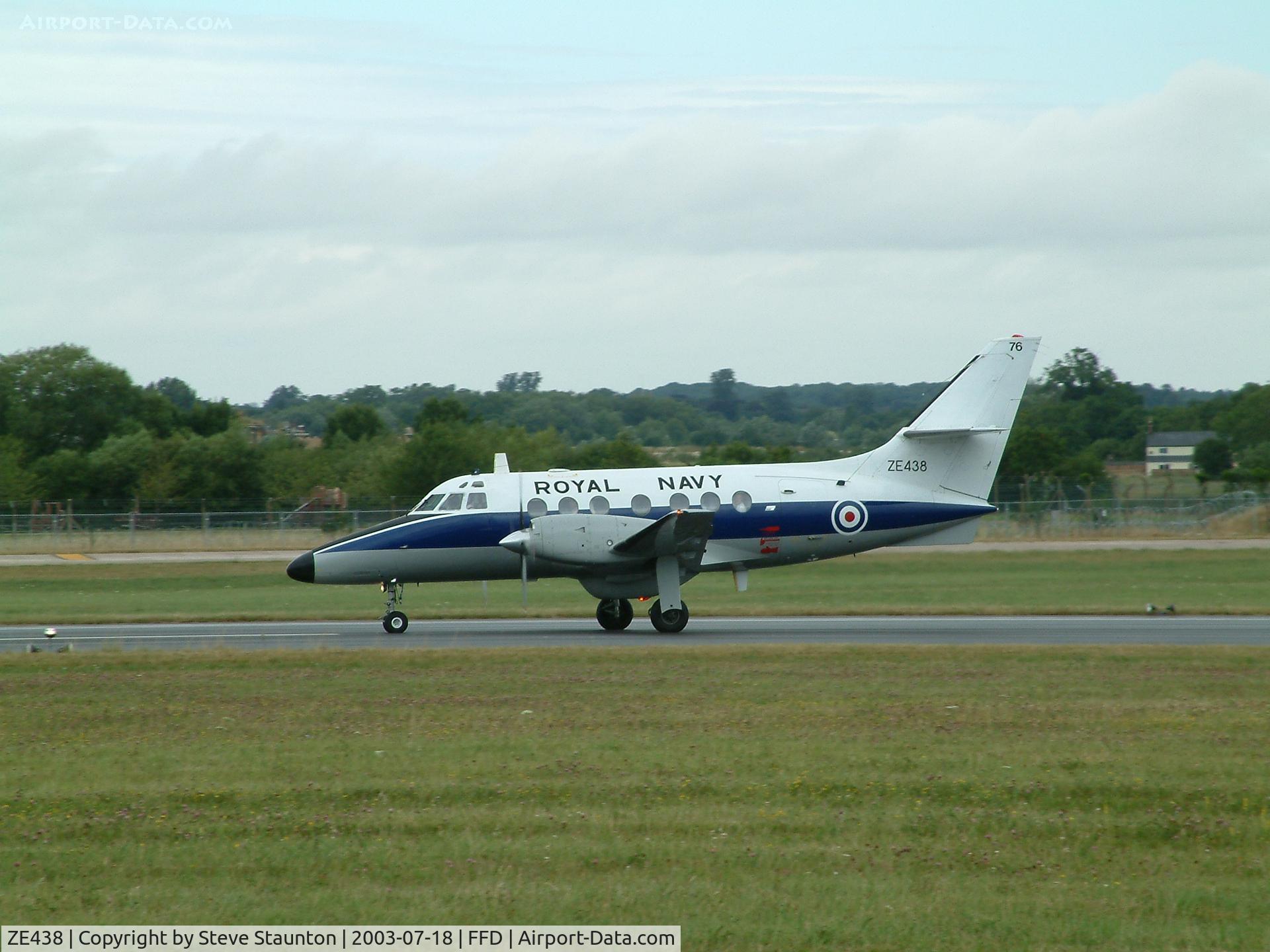 ZE438, 1986 British Aerospace BAe-3100 Jetstream T3 C/N 647, Royal International Air Tattoo 2003