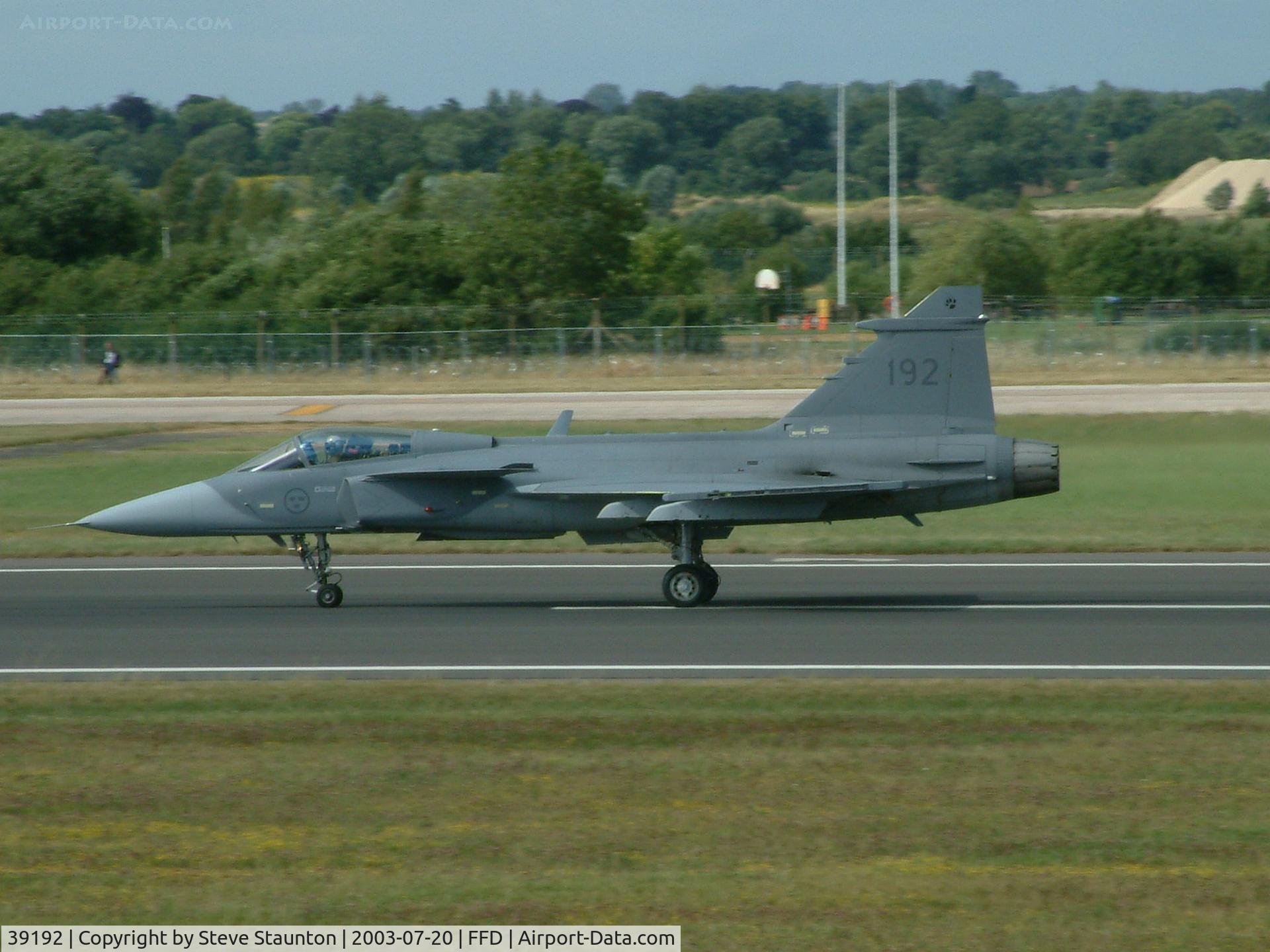 39192, Saab JAS-39A Gripen C/N 39192, Royal International Air Tattoo 2003