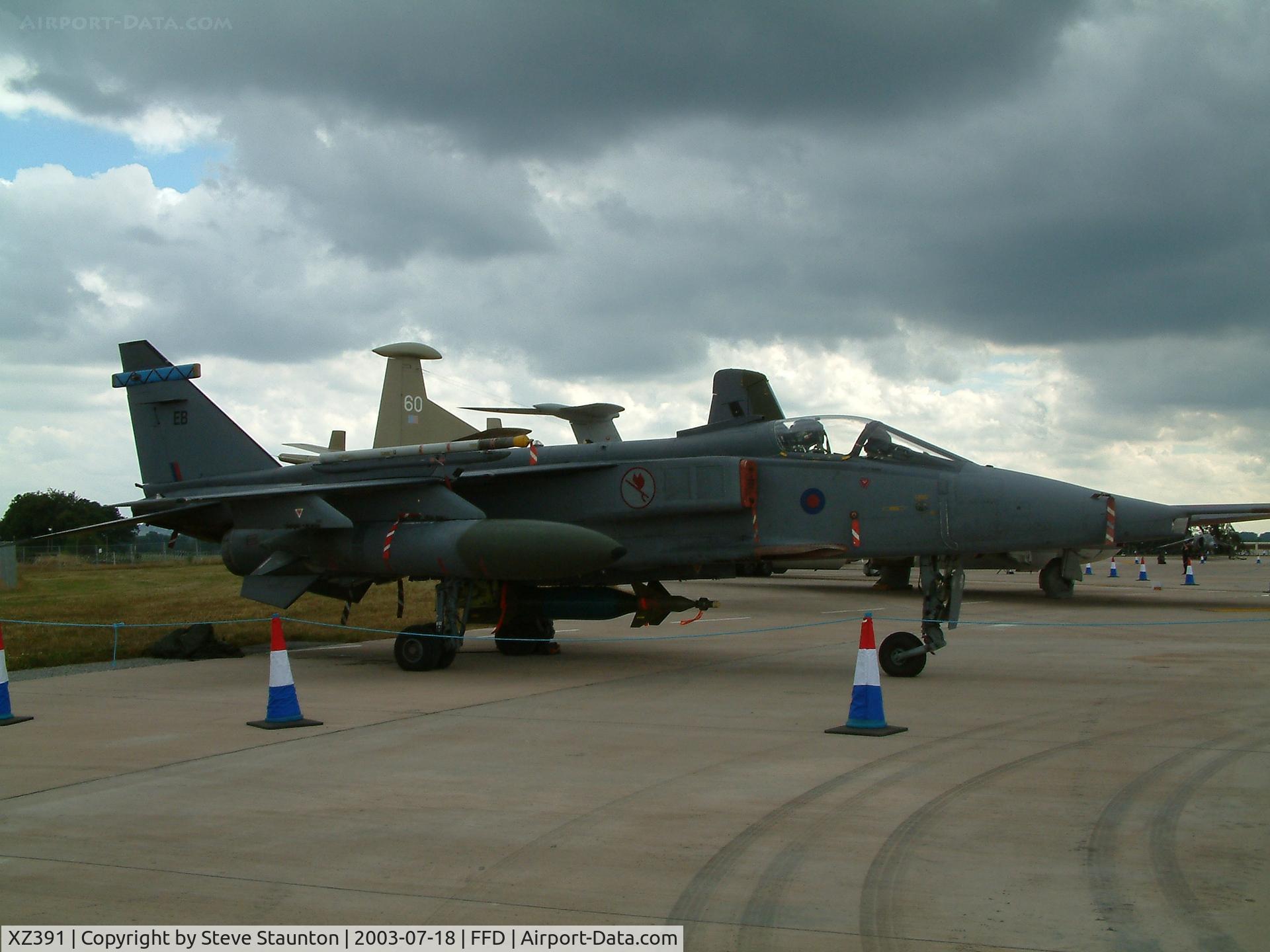 XZ391, 1977 Sepecat Jaguar GR.3 C/N S.156, Royal International Air Tattoo 2003