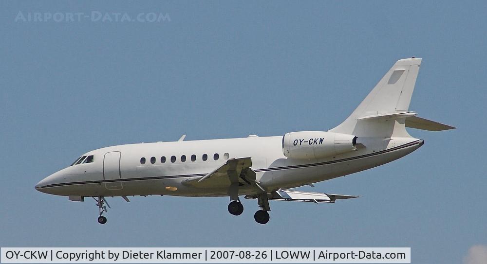 OY-CKW, 2002 Dassault Falcon 2000 C/N 166, AIR ALSIA  Falcon 2000 F2TH