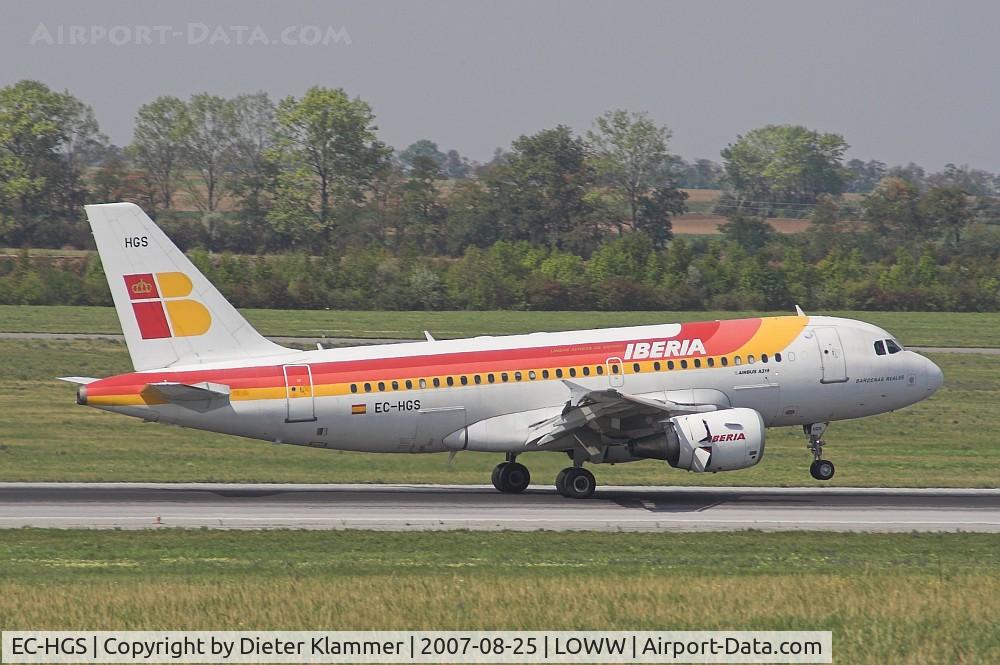 EC-HGS, 2000 Airbus A319-111 C/N 1180, Iberia A320-214