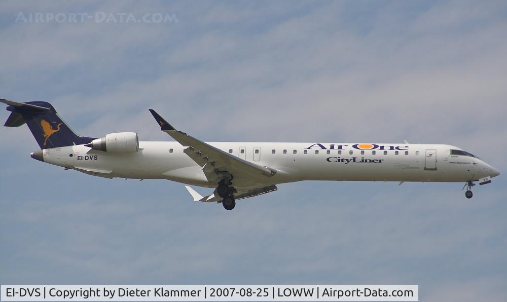 EI-DVS, 2007 Canadair CRJ-900LR (CL-600-2D24) C/N 15119, AIR ONE  CRJ900