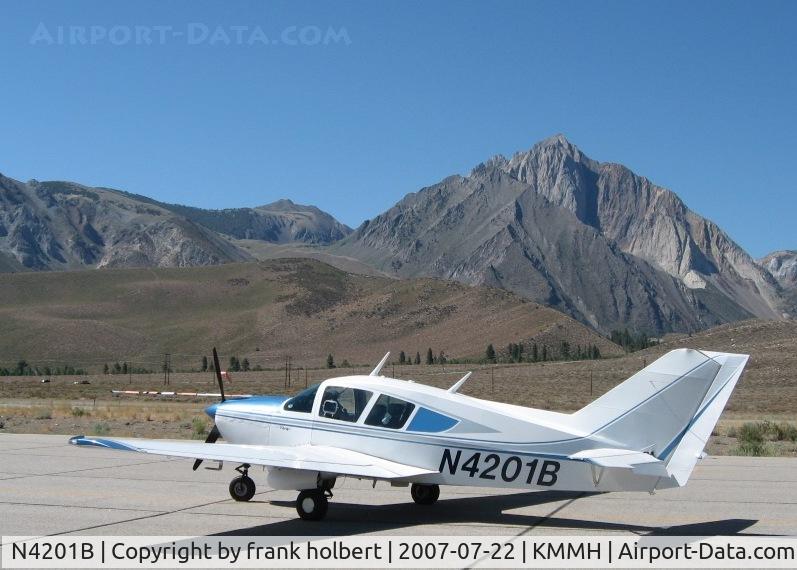 N4201B, 1975 Bellanca 17-30A Viking C/N 75-30775, On the ramp at Mammoth
