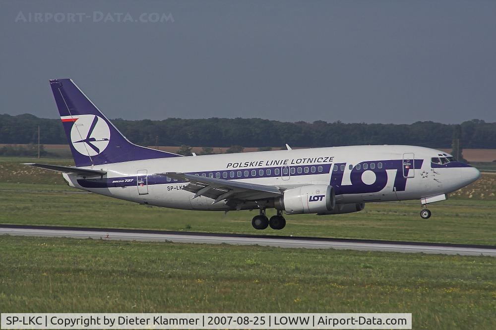 SP-LKC, 1992 Boeing 737-55D C/N 27418, LOT B737