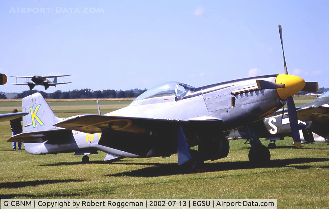 G-CBNM, 1944 North American P-51D Mustang C/N 122-31590 (44-63864), Still in Swedish Air Force colors 16 K 26158.
