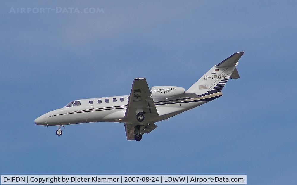 D-IFDN, 2007 Cessna 525A  Citation CJ2+ C/N 525A-0343, DIX-AVIATION  CESSNA CITATION JET CJ2+