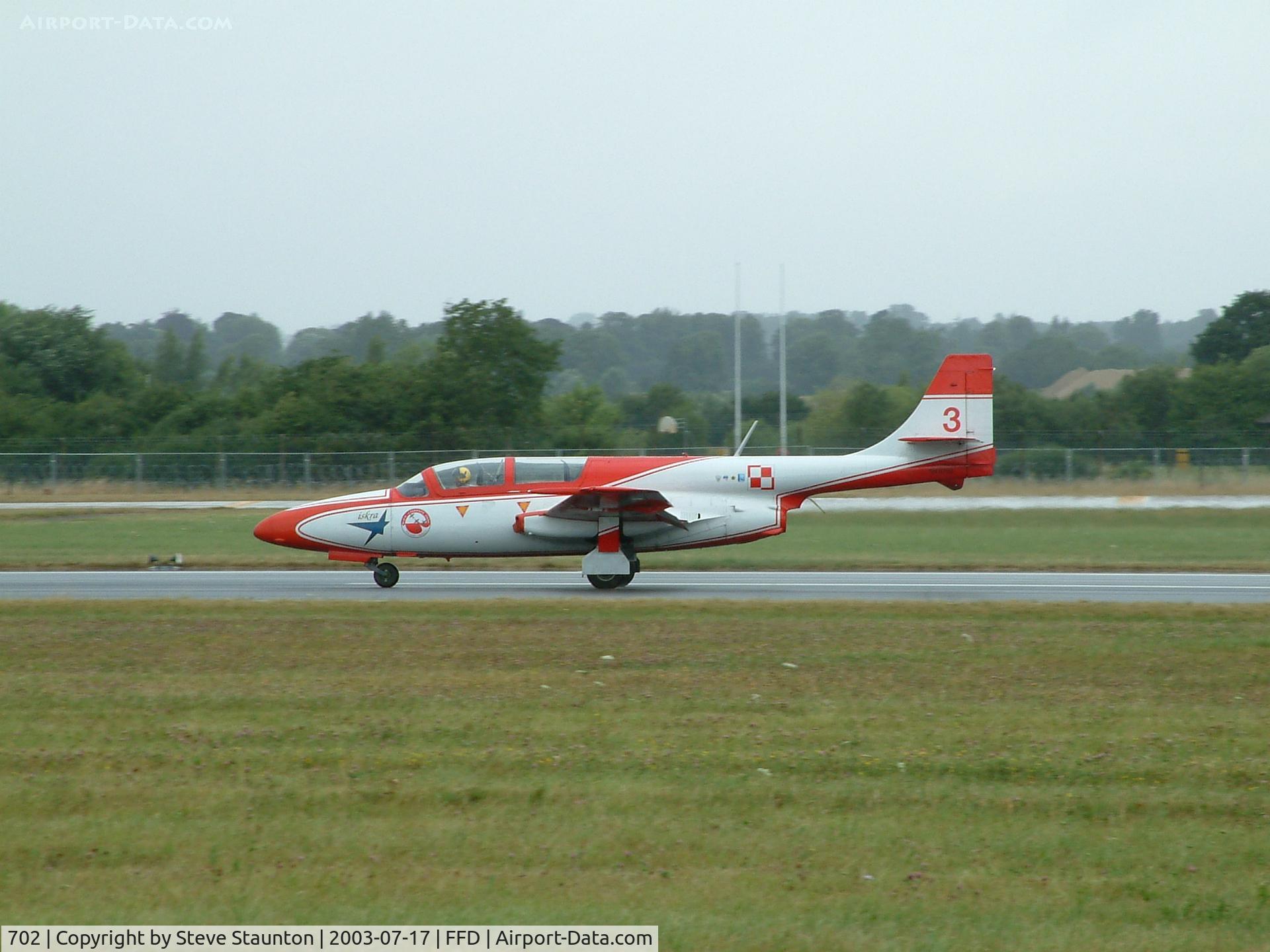 702, PZL-Mielec TS-11 Iskra bis B C/N 1H-0702, Royal International Air Tattoo 2003