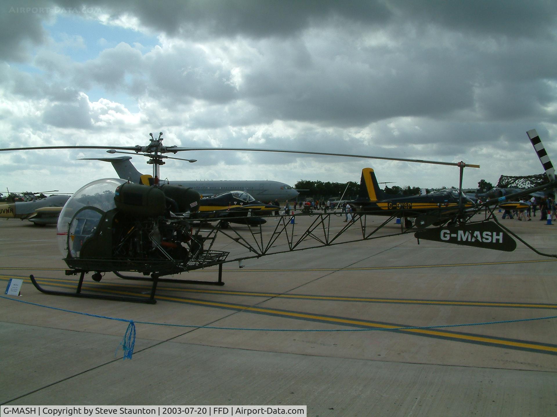 G-MASH, 1969 Westland AB-47G-4A C/N WA725, Royal International Air Tattoo 2003