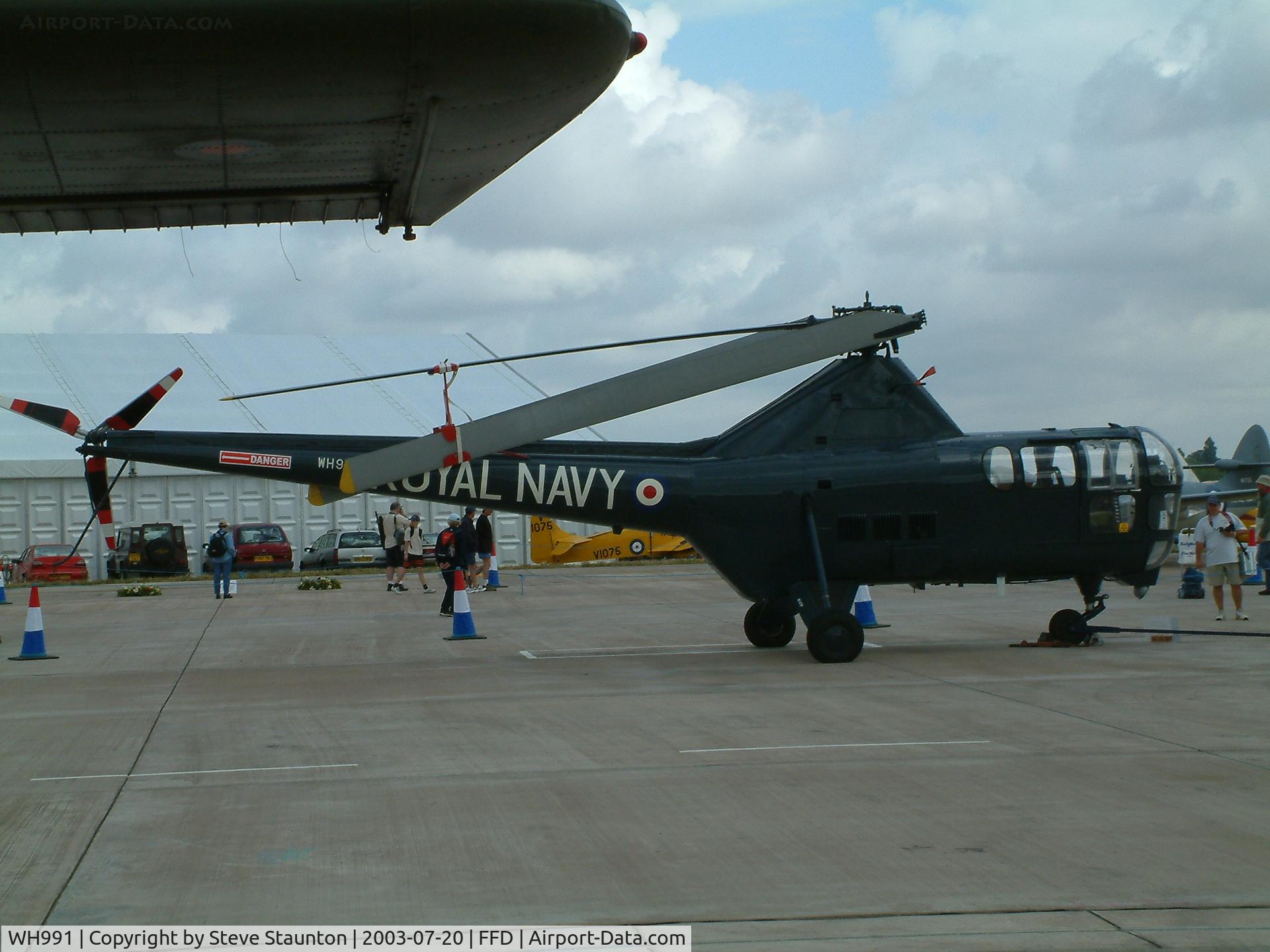 WH991, Westland Dragonfly HR.3 C/N WA/H/67, Royal International Air Tattoo 2003