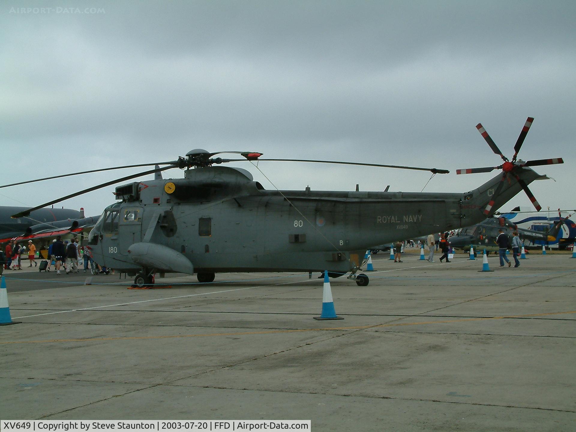 XV649, 1969 Westland Sea King ASaC.7 C/N WA637, Royal International Air Tattoo 2003