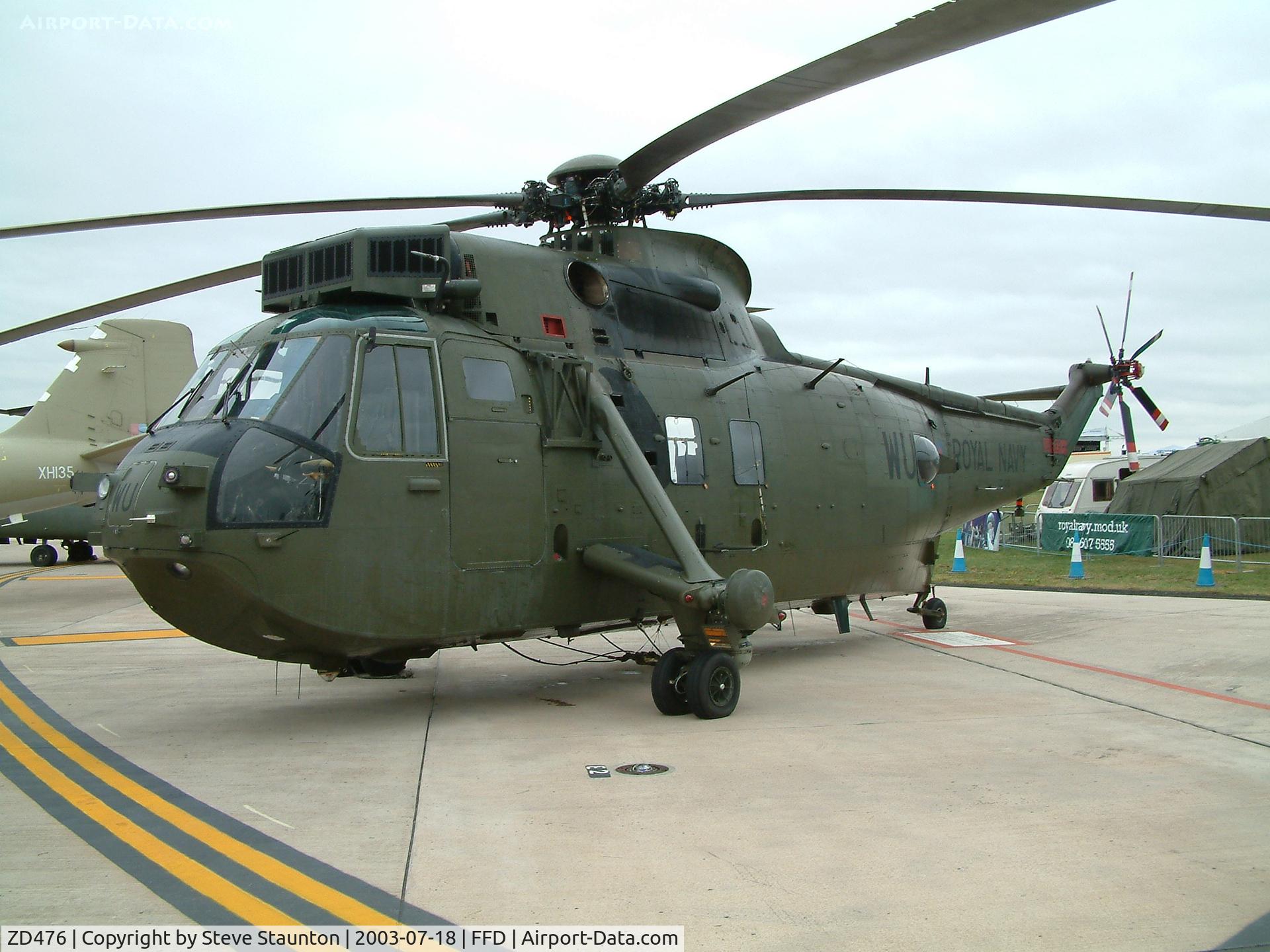 ZD476, 1983 Westland Sea King HC.4 C/N WA931, Royal International Air Tattoo 2003