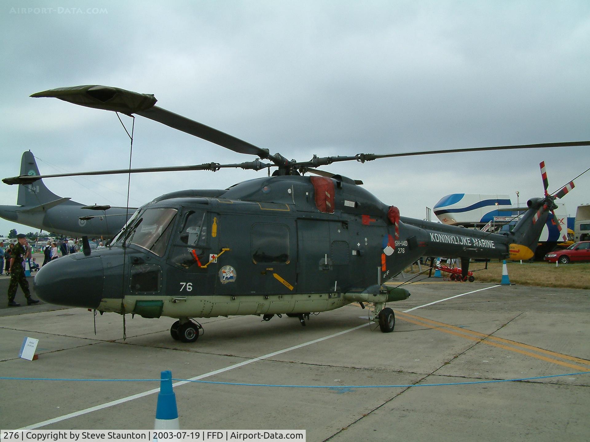 276, Westland SH-14D Lynx C/N 174, Royal International Air Tattoo 2003