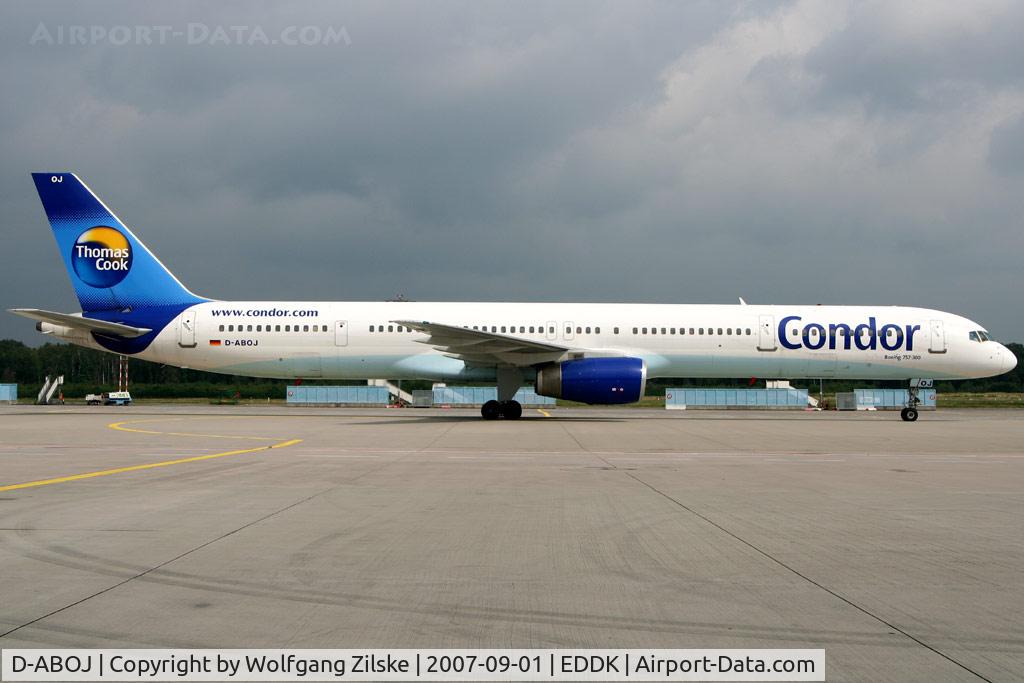 D-ABOJ, 2000 Boeing 757-330 C/N 29019, visitor