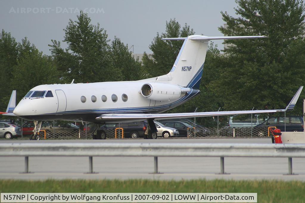 N57NP, 1982 Gulfstream Aerospace G-1159A Gulfstream III C/N 340, nice Gulfstream G-III @ VIE's GAC