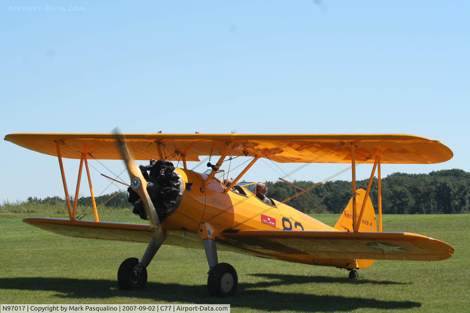 N97017, Boeing A75N1 C/N 75-3674, Stearman