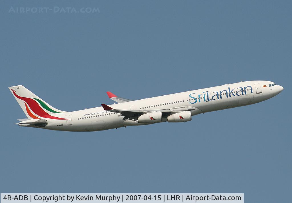 4R-ADB, 1994 Airbus A340-311 C/N 033, SriLankan 340