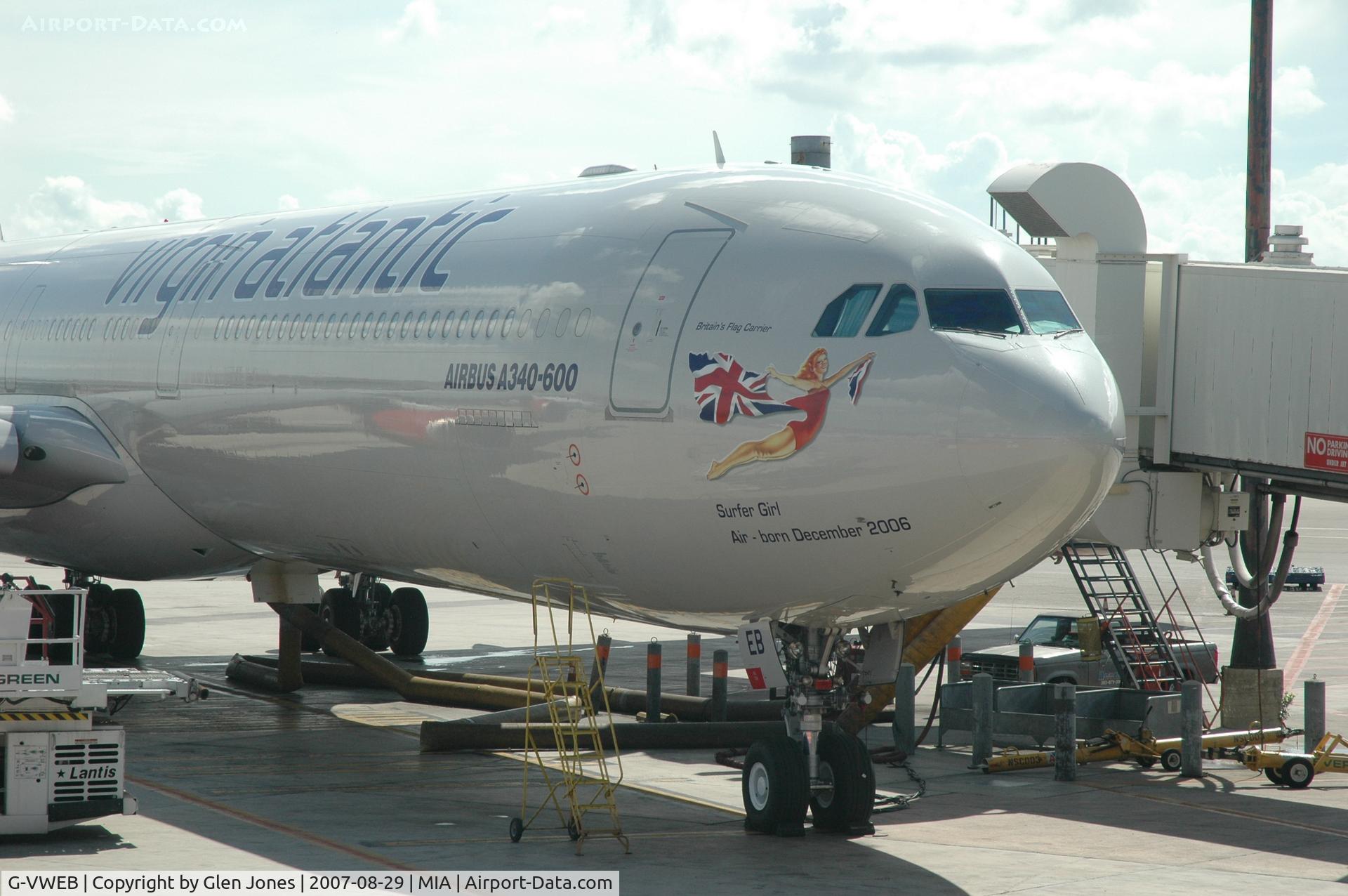 G-VWEB, 2006 Airbus A340-642 C/N 787, G-VWEB - Virgin Atlantic 