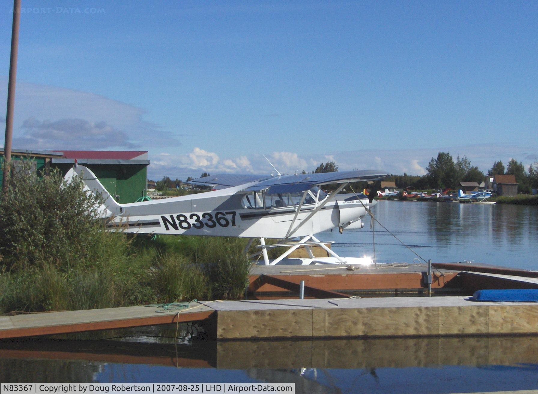 N83367, 1976 Piper PA-18-150 Super Cub C/N 18-7609100, 1976 Piper PA-18-150 SUPER CUB, Lycoming O-320 150 Hp