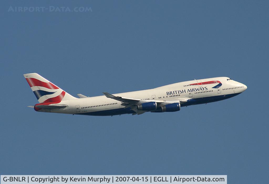 G-BNLR, 1990 Boeing 747-436 C/N 24447, BA 747 off 09R