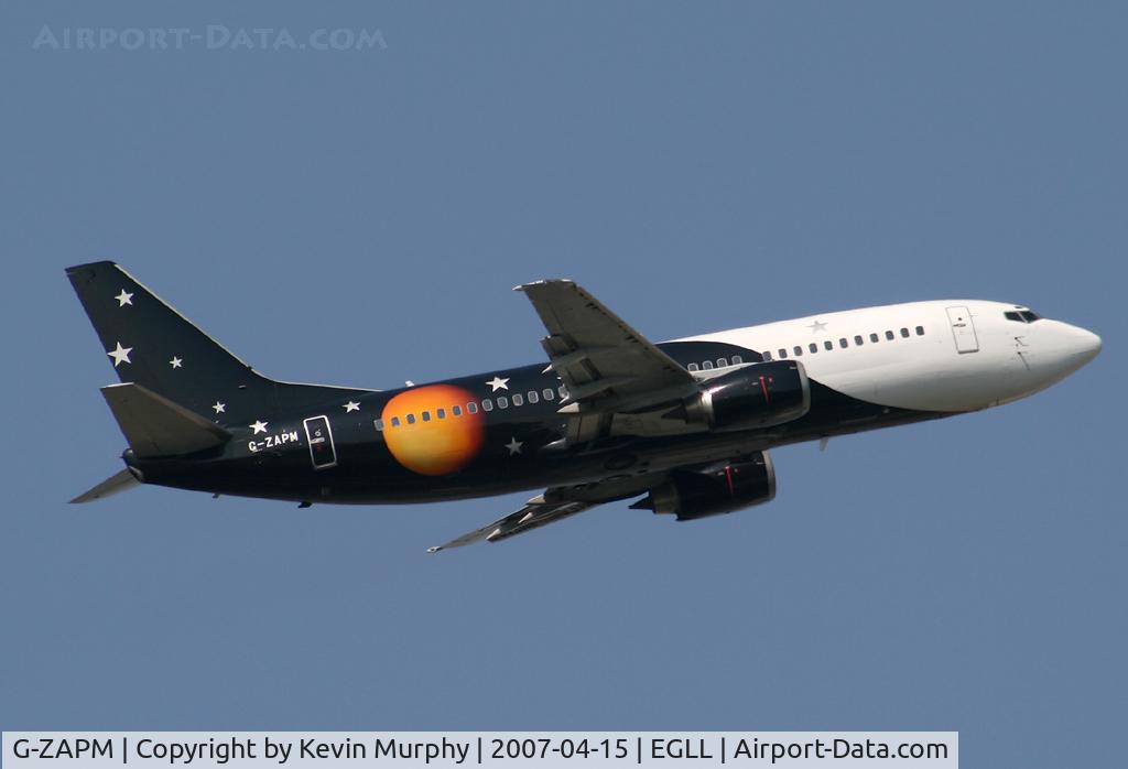 G-ZAPM, 1994 Boeing 737-33A C/N 27285, Nice Colours on Titan 737