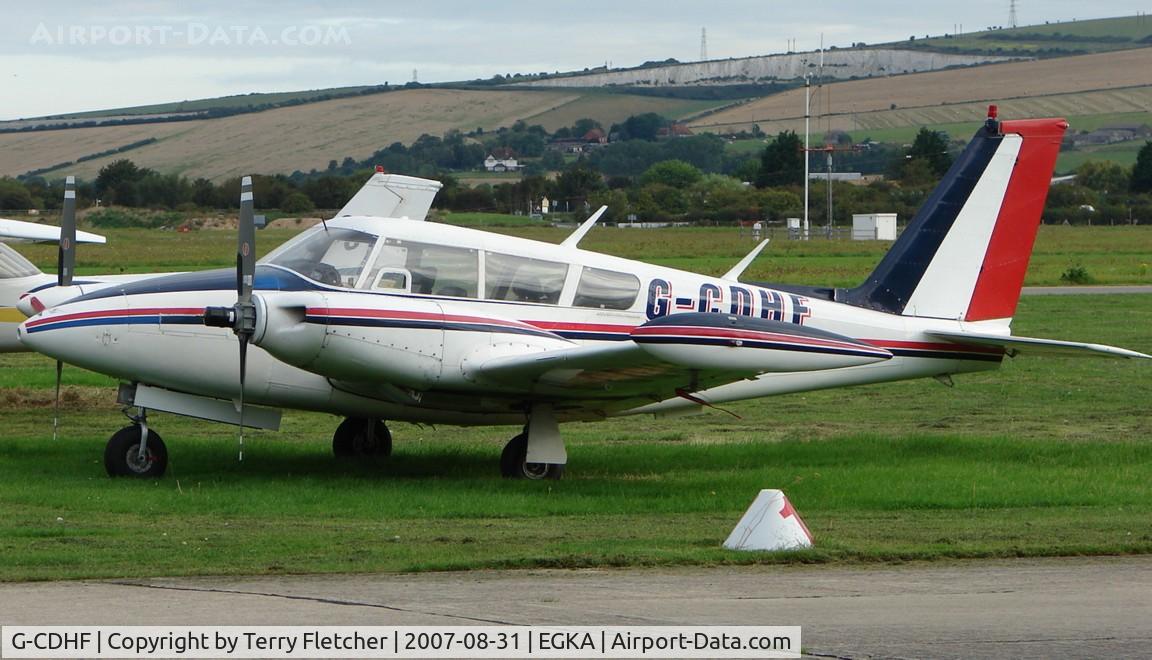 G-CDHF, 1966 Piper PA-30 Twin Comanche Twin Comanche C/N 30-1111, Pa-30