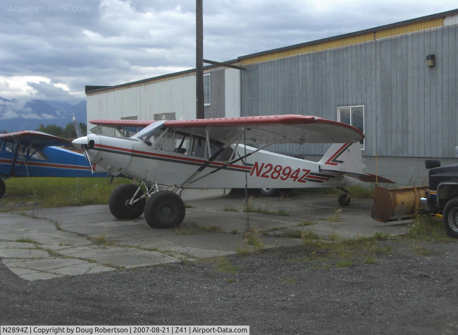 N2894Z, 1959 Piper PA-18A 150 Super Cub C/N 18-7078, 1959 Piper PA-18A-150 SUPER CUB, Lycoming O-320 150 Hp upgrade, tundra tires, long range tank, Restricted class