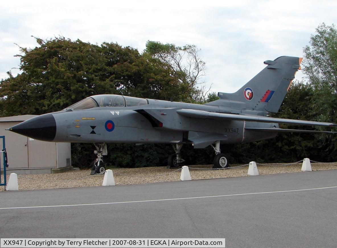 XX947, 1975 Panavia Tornado GR.1 C/N P.03, Tornado