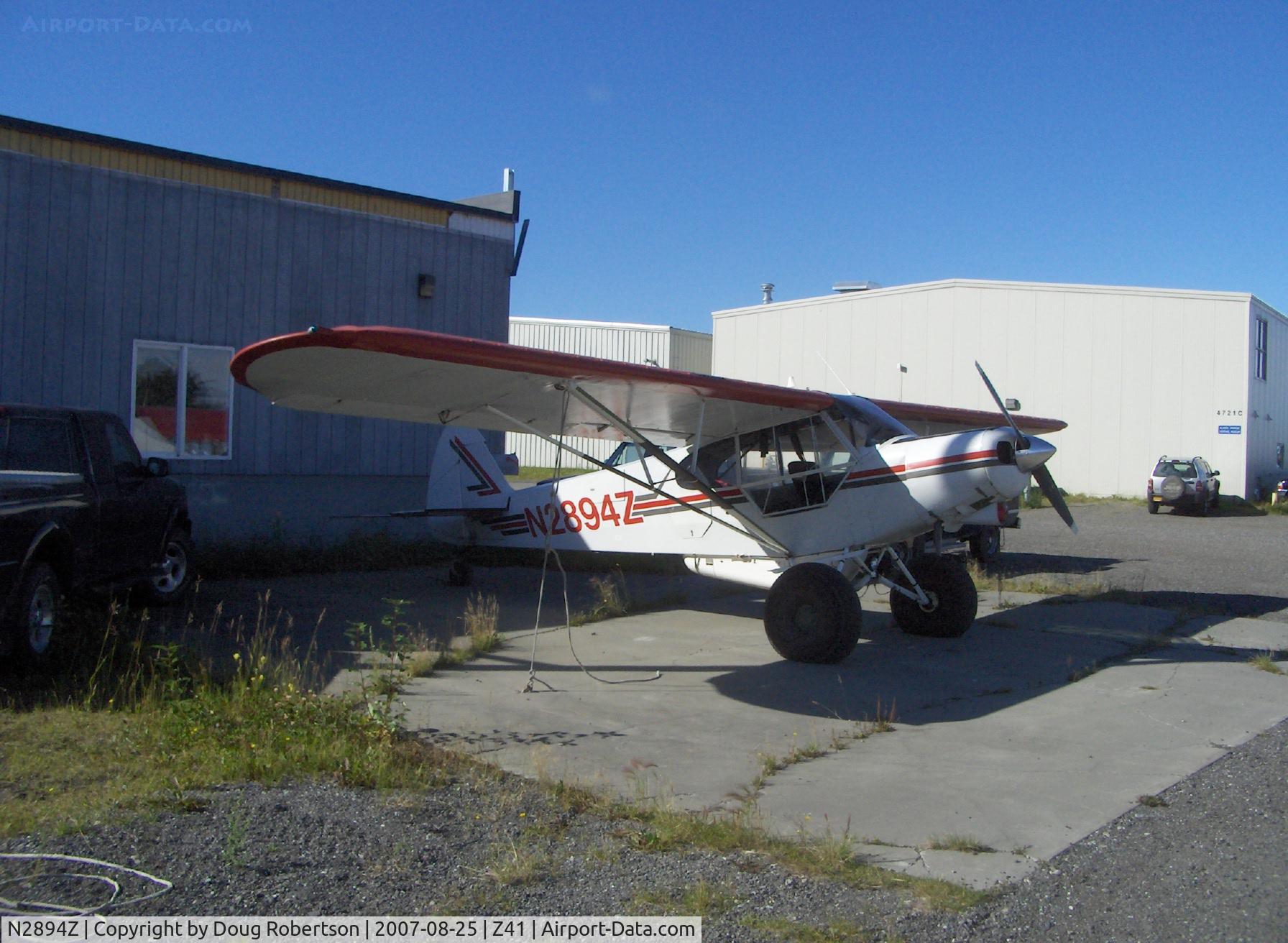 N2894Z, 1959 Piper PA-18A 150 Super Cub C/N 18-7078, 1959 Piper PA-18A-150 SUPER CUB, Lycoming O-320 150 Hp upgrade, tundra tires, long range tanks, Restricted class