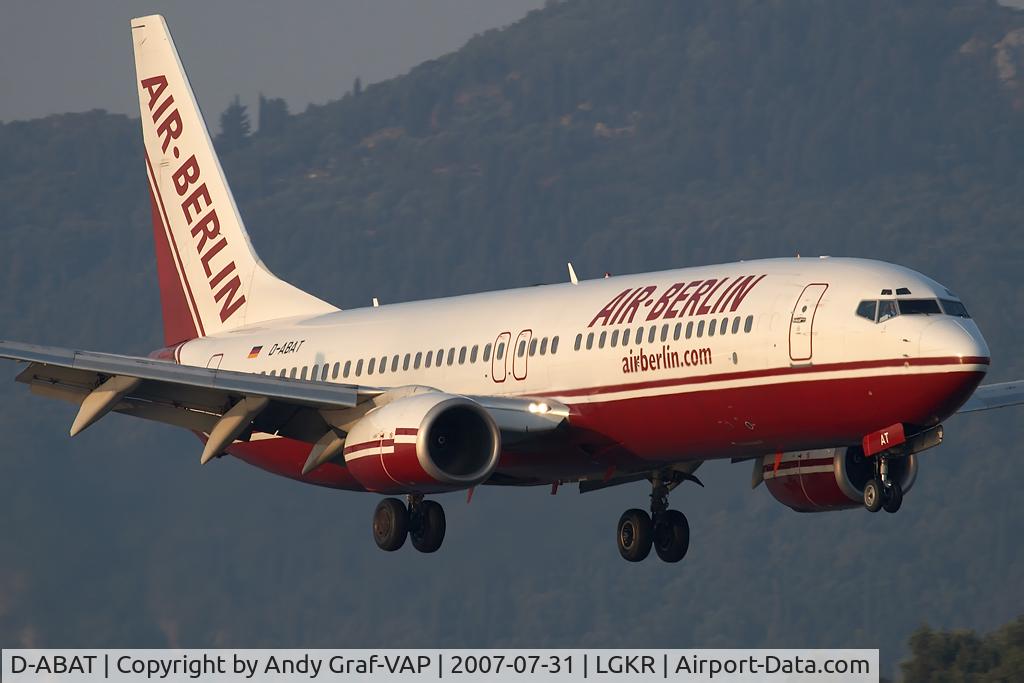 D-ABAT, 1999 Boeing 737-86J C/N 29120, Air Berlin 737-800