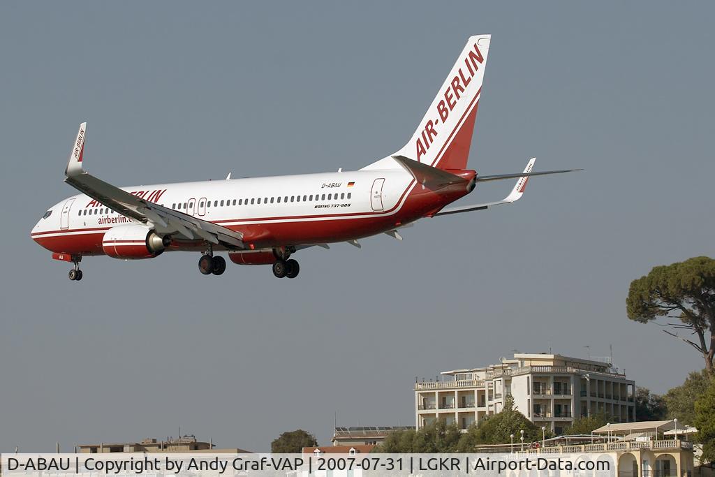 D-ABAU, 1999 Boeing 737-86J C/N 29121, Air Berlin 737-800