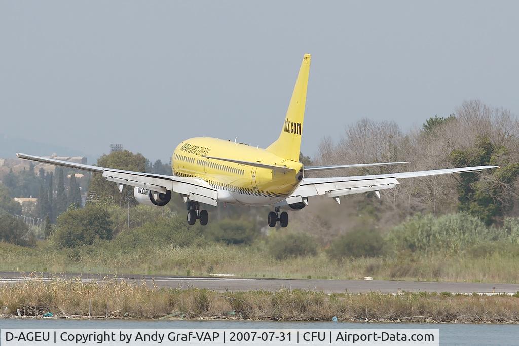D-AGEU, 1998 Boeing 737-75B C/N 28104, HLX 737-700