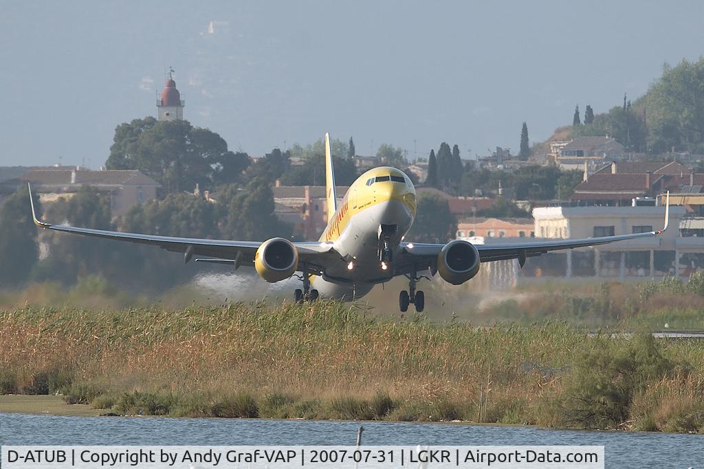 D-ATUB, 2007 Boeing 737-8K5 C/N 34692, Hapag Fly 737-800