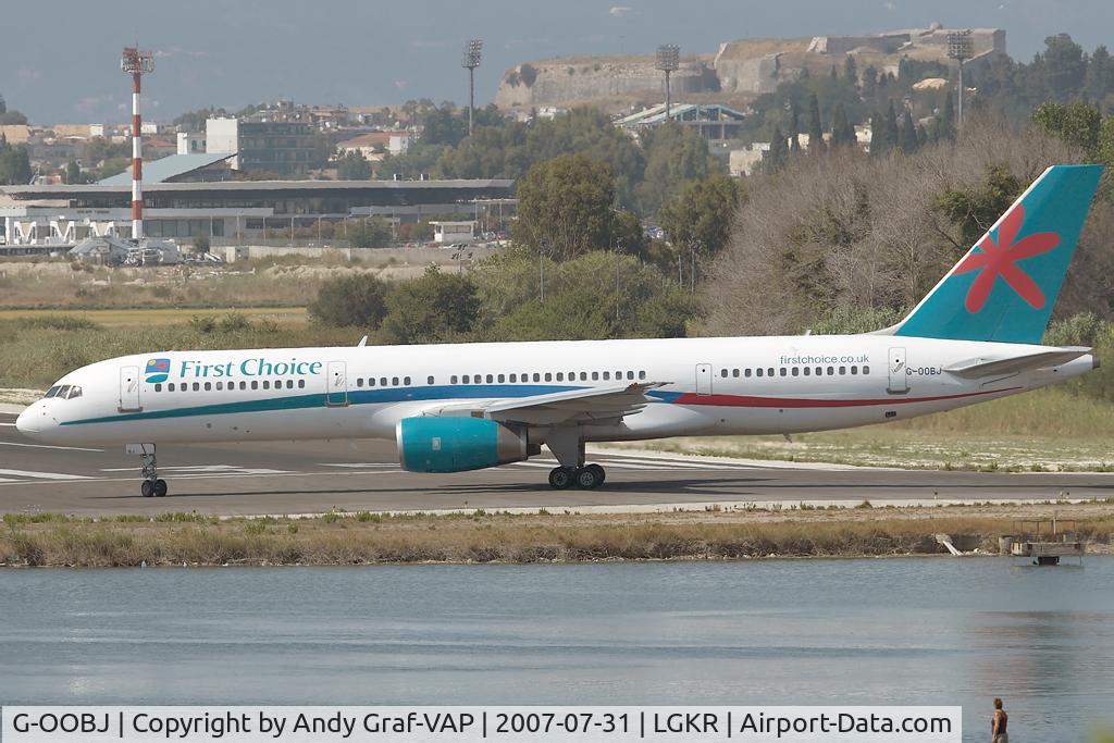 G-OOBJ, 1993 Boeing 757-2B7 C/N 27147, First Choice 757-200