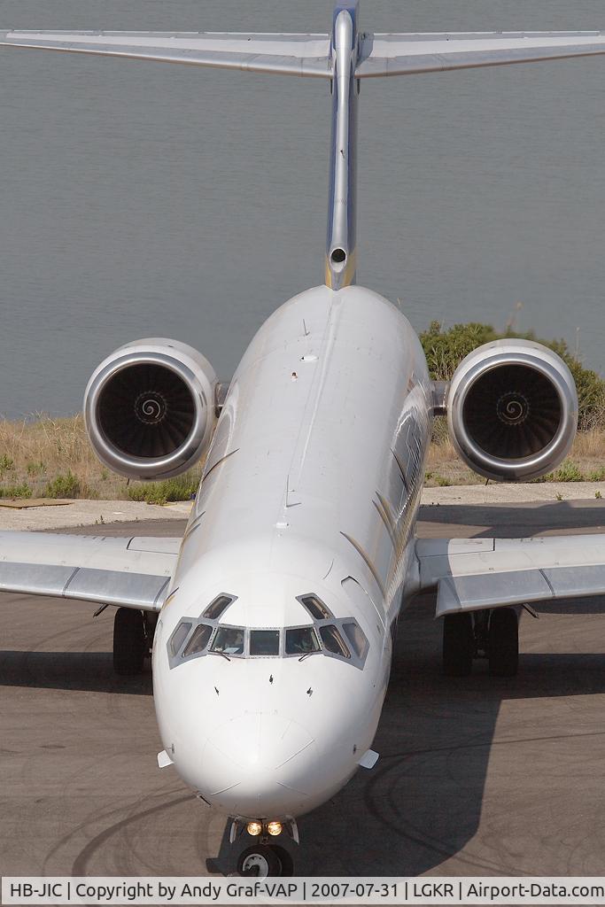 HB-JIC, 1997 McDonnell Douglas MD-90-30 C/N 53576, Hello MD90