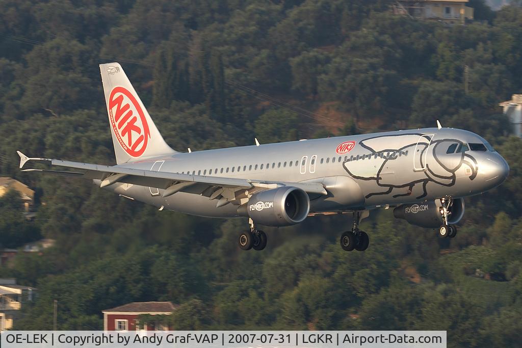 OE-LEK, 2007 Airbus A319-112 C/N 3019, NIKI A319