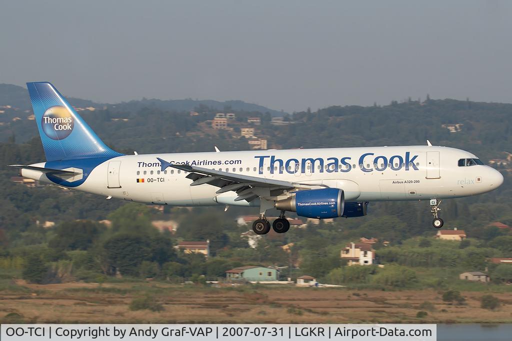 OO-TCI, 2003 Airbus A320-214 C/N 1975, Thomas Cook A320