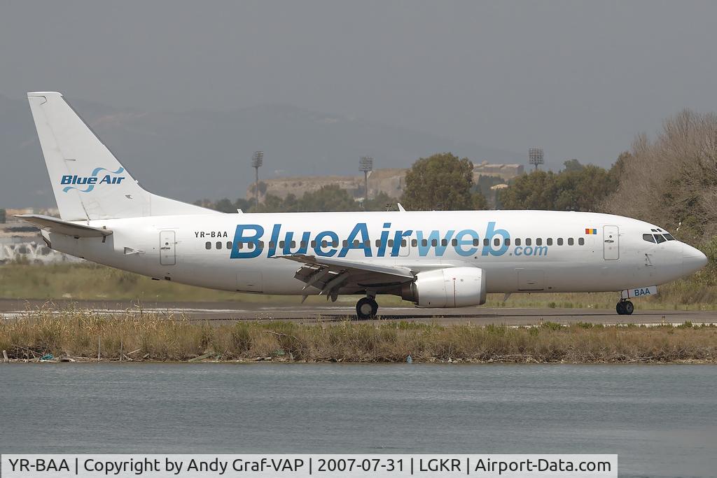 YR-BAA, 1994 Boeing 737-33A C/N 27267, Blue Air 737-300