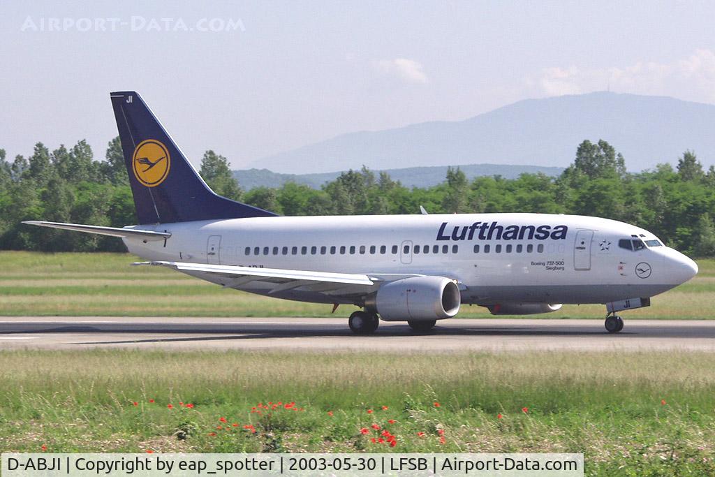 D-ABJI, 1991 Boeing 737-530 C/N 25358, Departing to FRA