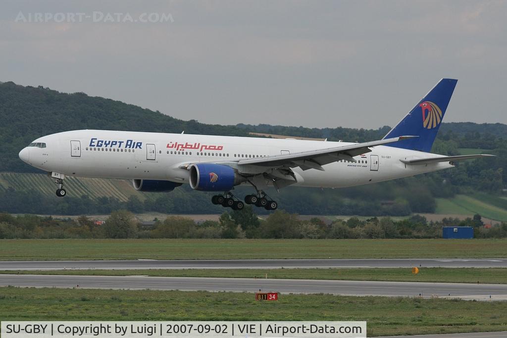SU-GBY, 2001 Boeing 777-266/ER C/N 32630, Egypt Air 777-200
