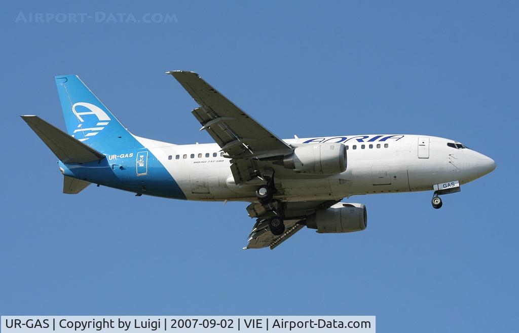 UR-GAS, 1993 Boeing 737-528 C/N 25236, Adria 737-500