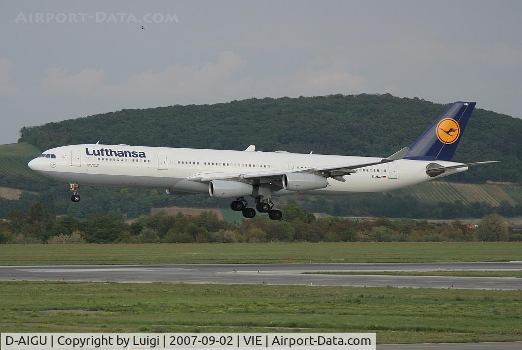D-AIGU, 2000 Airbus A340-313 C/N 321, Lufthansa A340-200