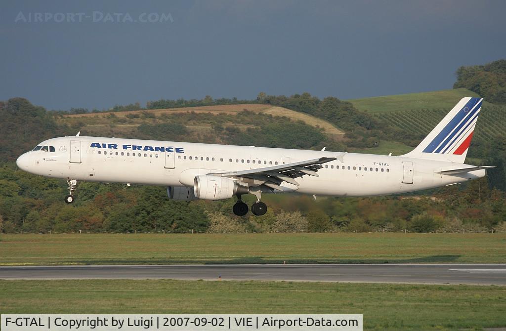 F-GTAL, 2002 Airbus A321-211 C/N 1691, Air France A321