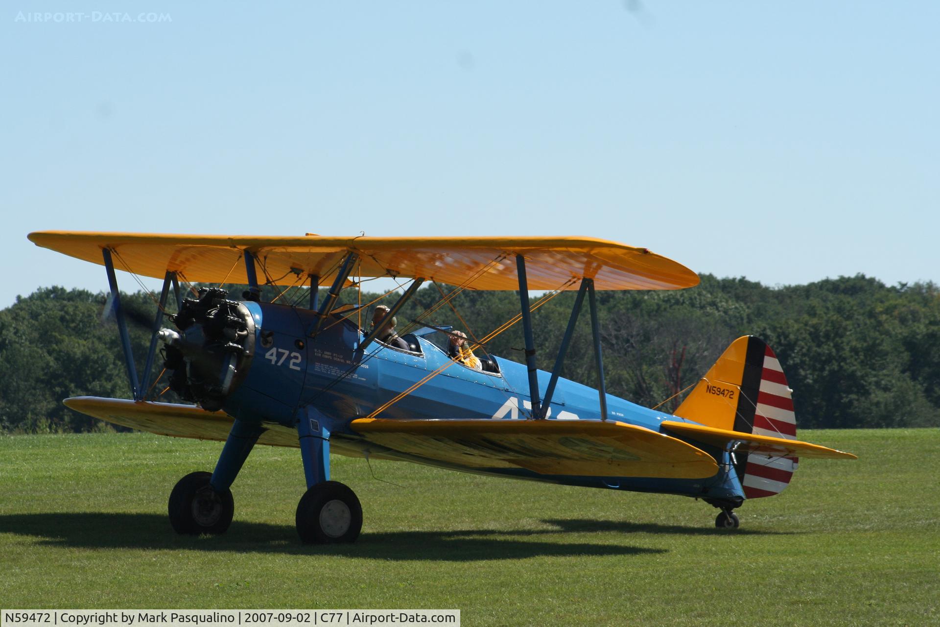 N59472, 1943 Boeing B75N1 C/N 75-4488, Stearman
