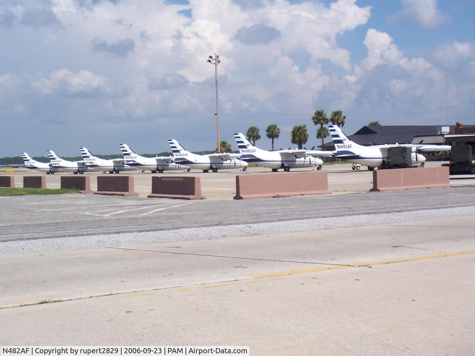 N482AF, Mitsubishi MU-2B-25 C/N 265, tyndall